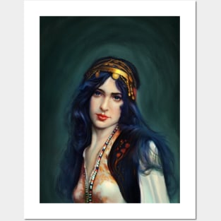 Bohemian girl Posters and Art